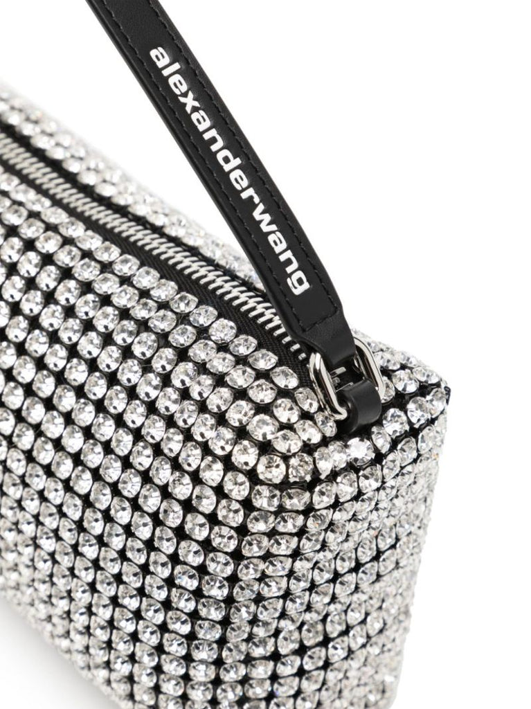 Black Heiress Flex Crystal-embellished Handbag