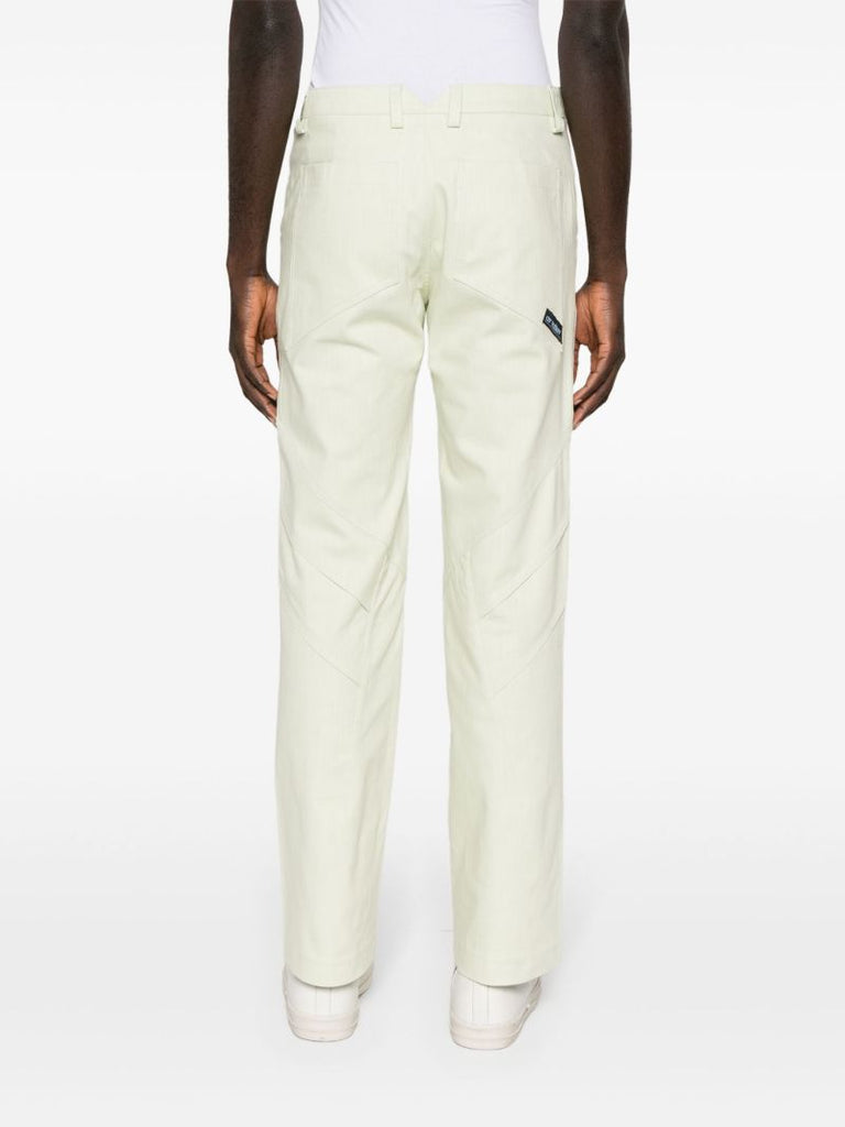 Green Jukebox Mid-rise Straight-leg Trousers