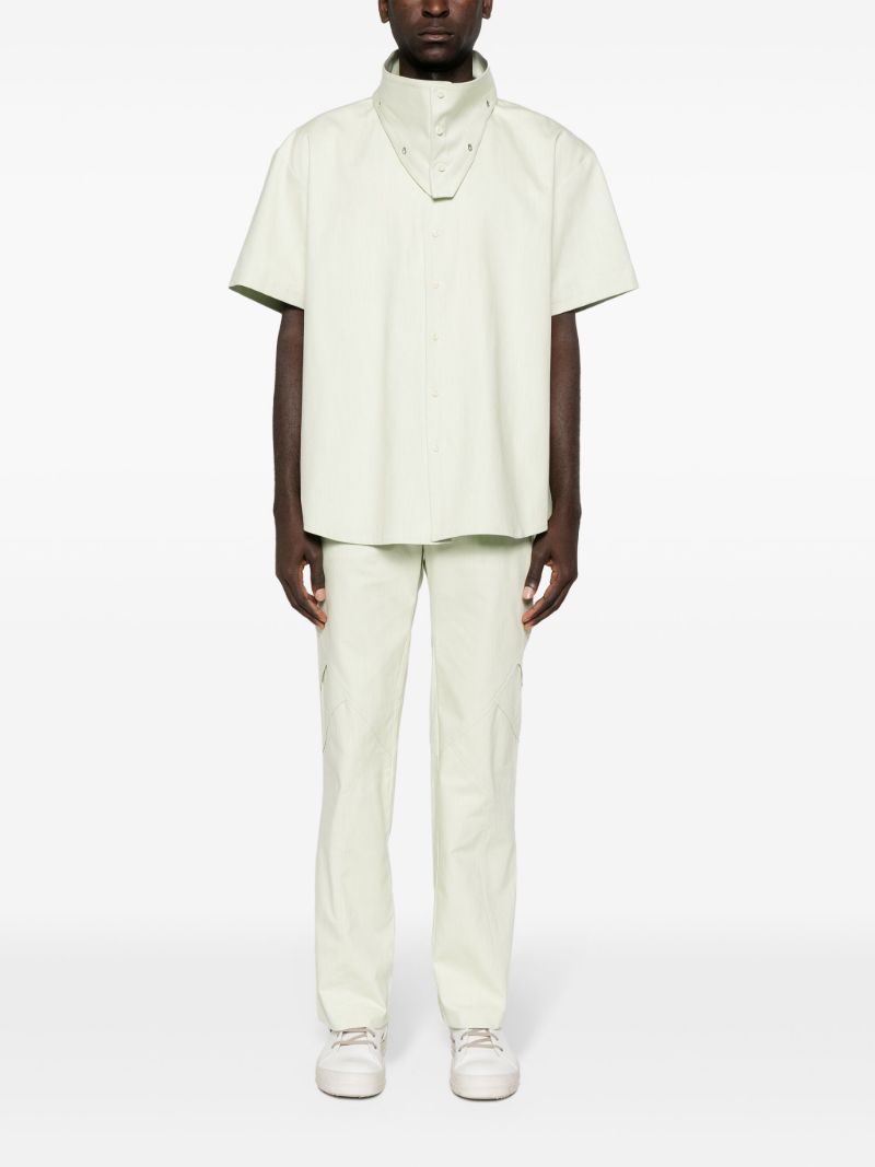 Green Jukebox Mid-rise Straight-leg Trousers