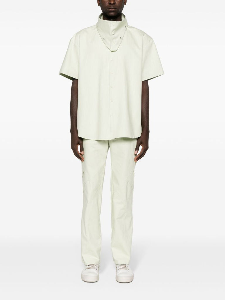 Green Jukebox Mid-rise Straight-leg Trousers