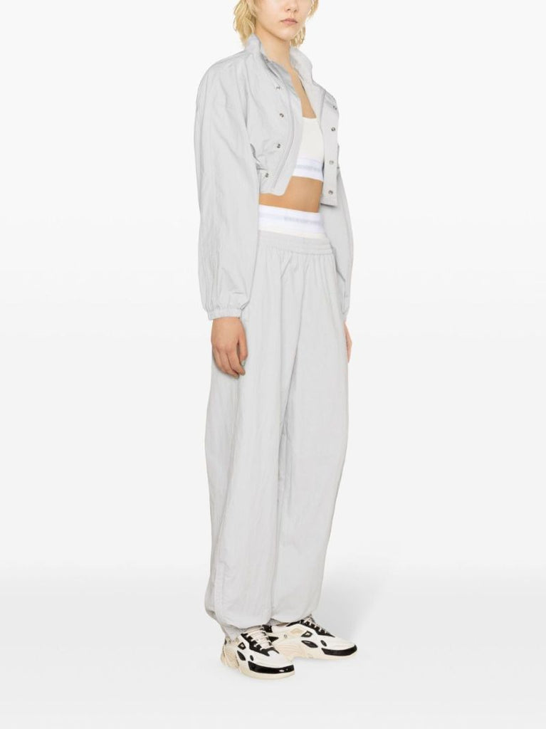 Grey Logo-waistband Track Pants