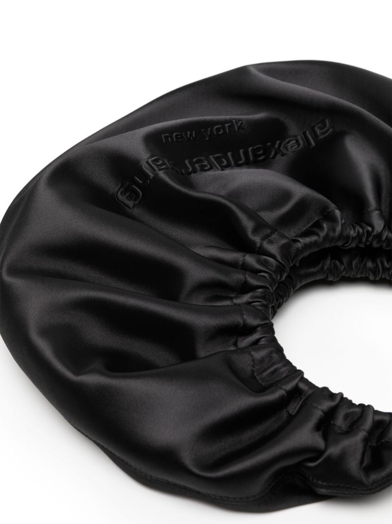 Black Crescent Small Tote Bag