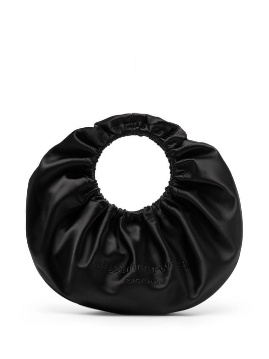 Black Crescent Small Tote Bag