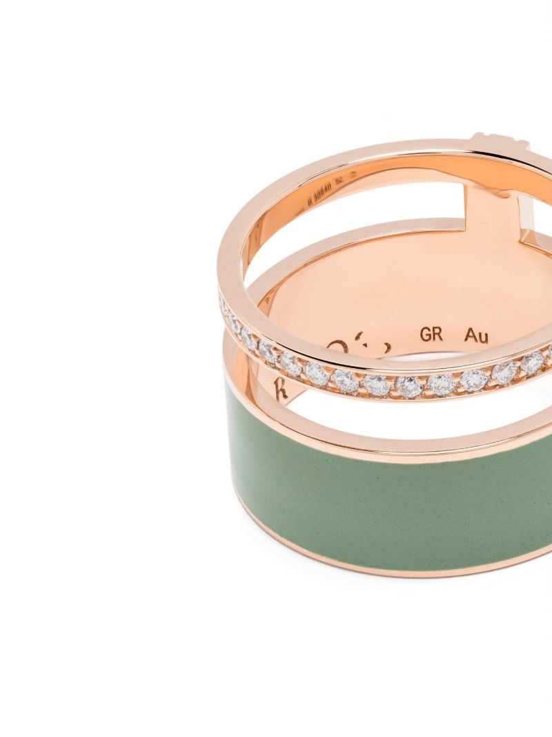 18k Rose Gold Berbere Chromatic Diamond Ring