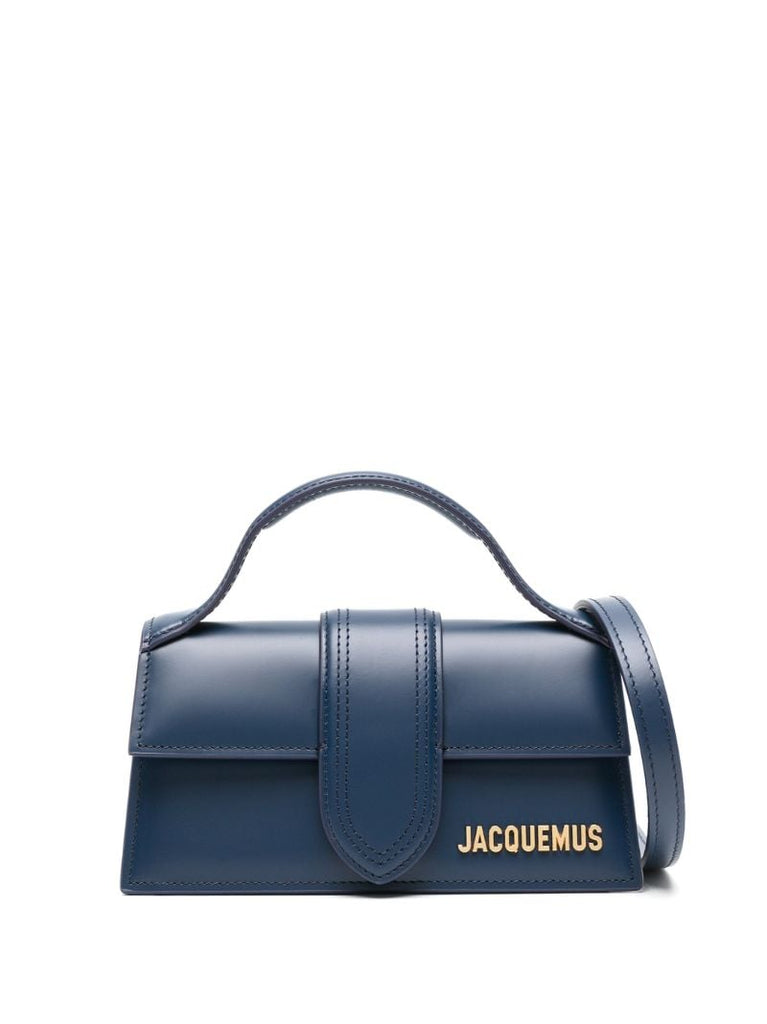 Blue Le Bambino Leather Cross Body Bag