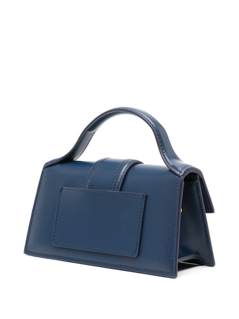 Blue Le Bambino Leather Cross Body Bag