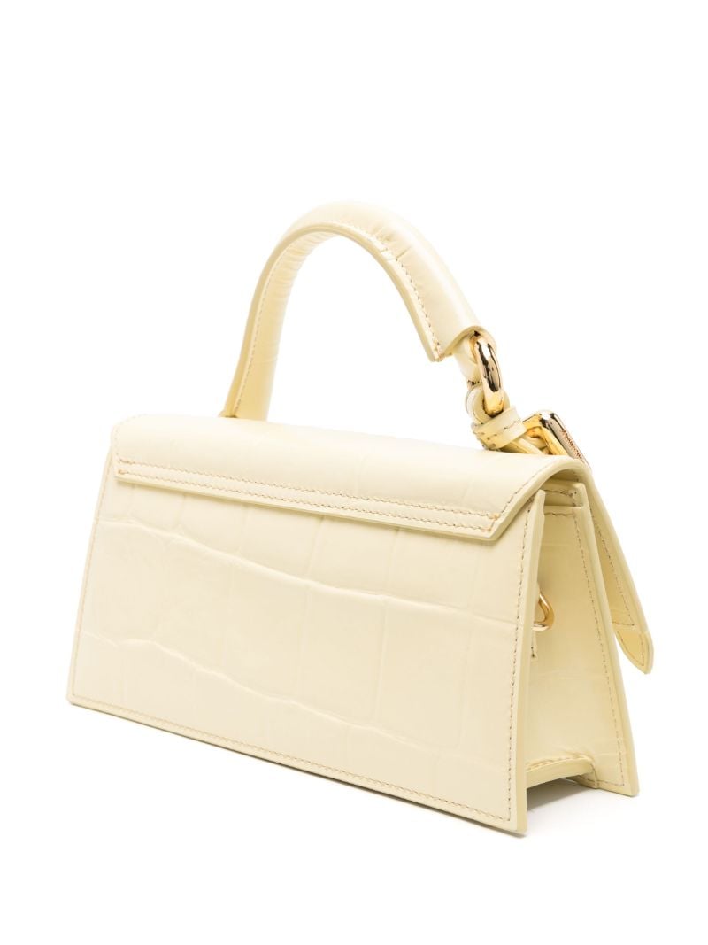 Yellow Chiquito Leather Tote Bag
