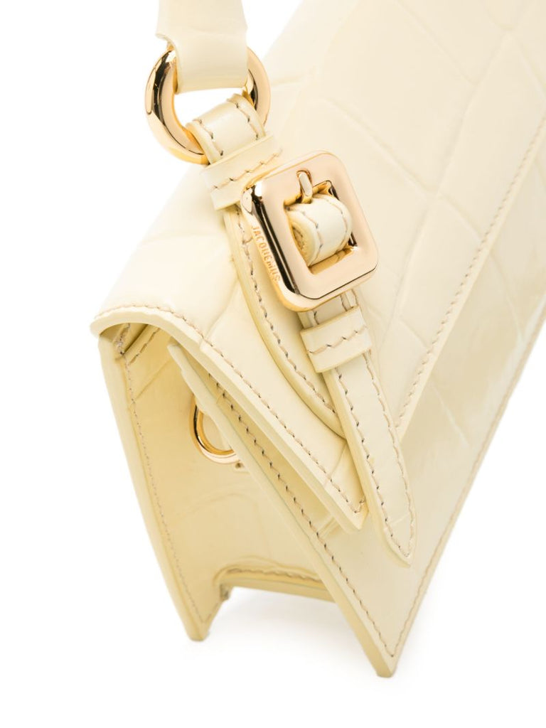 Yellow Chiquito Leather Tote Bag