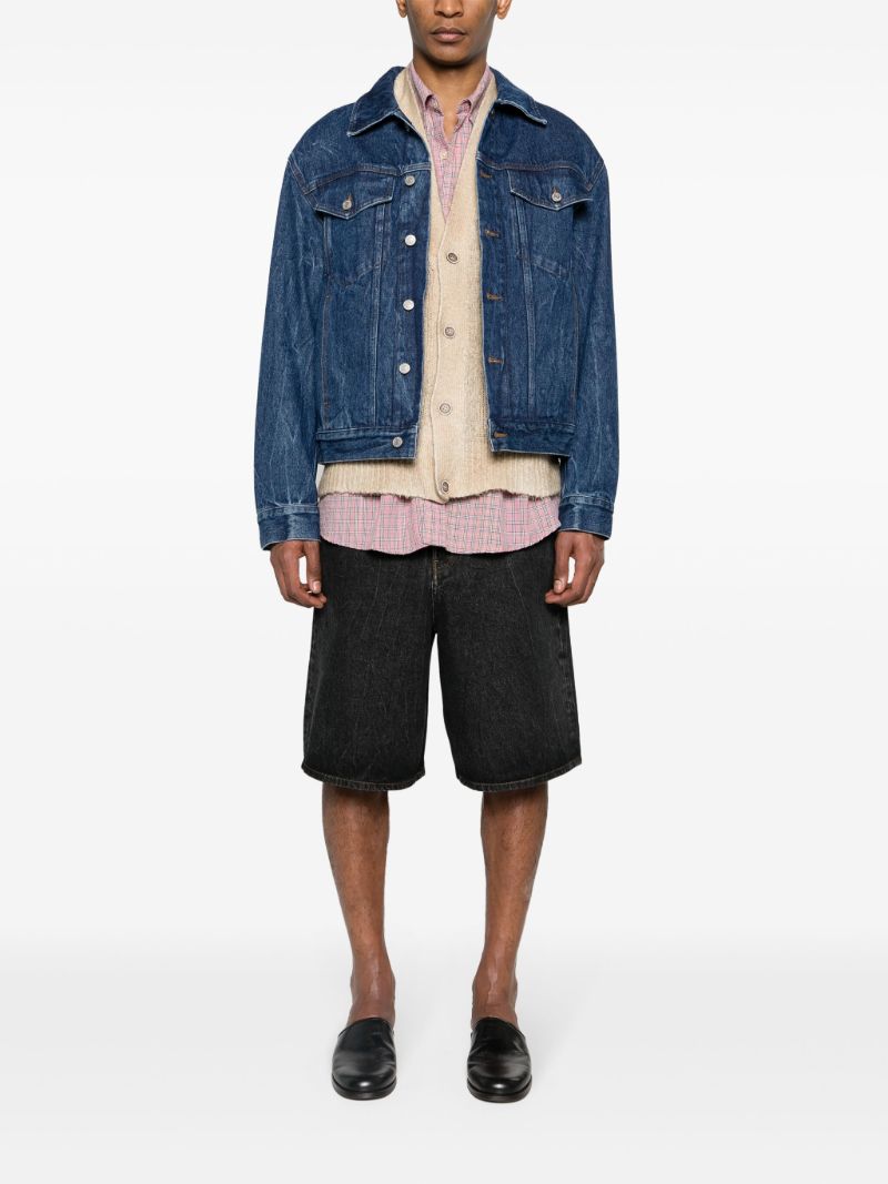 Blue Vuskin Denim Jacket