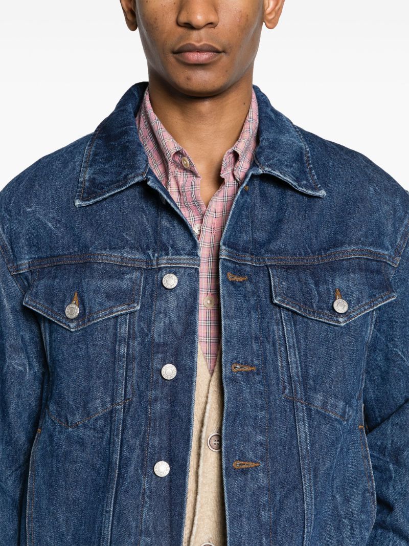 Blue Vuskin Denim Jacket
