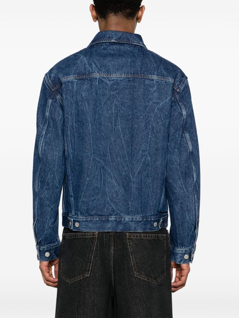 Blue Vuskin Denim Jacket