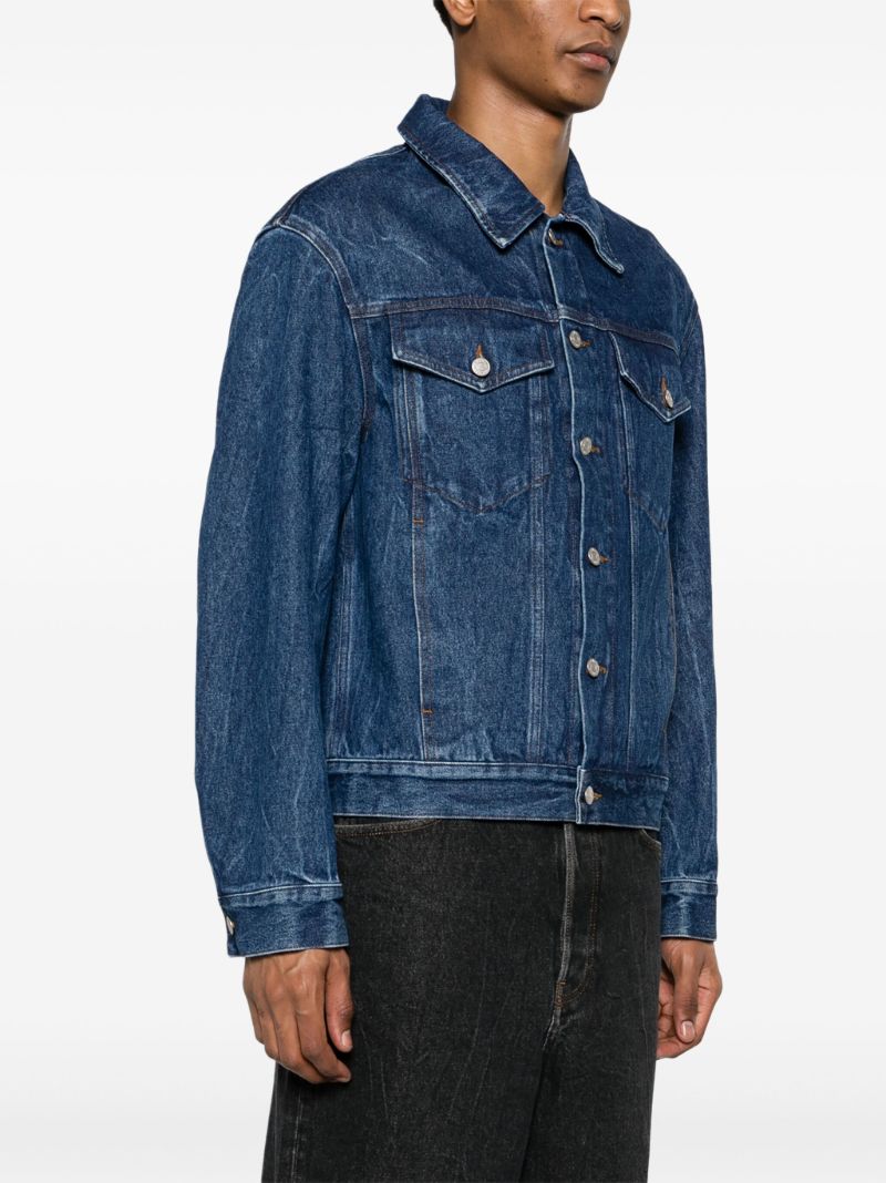 Blue Vuskin Denim Jacket