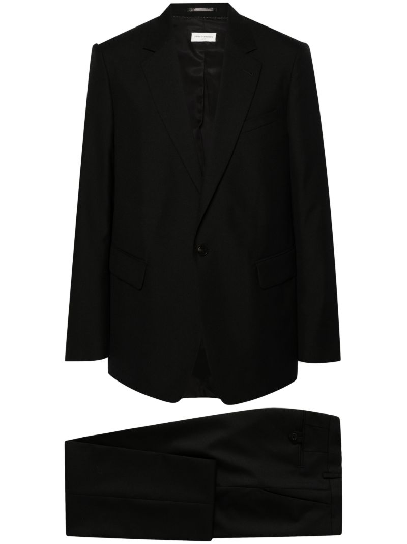 Black Keller Wool Suit