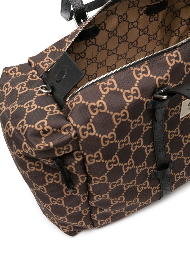 Brown Gg Supreme Duffle Bag