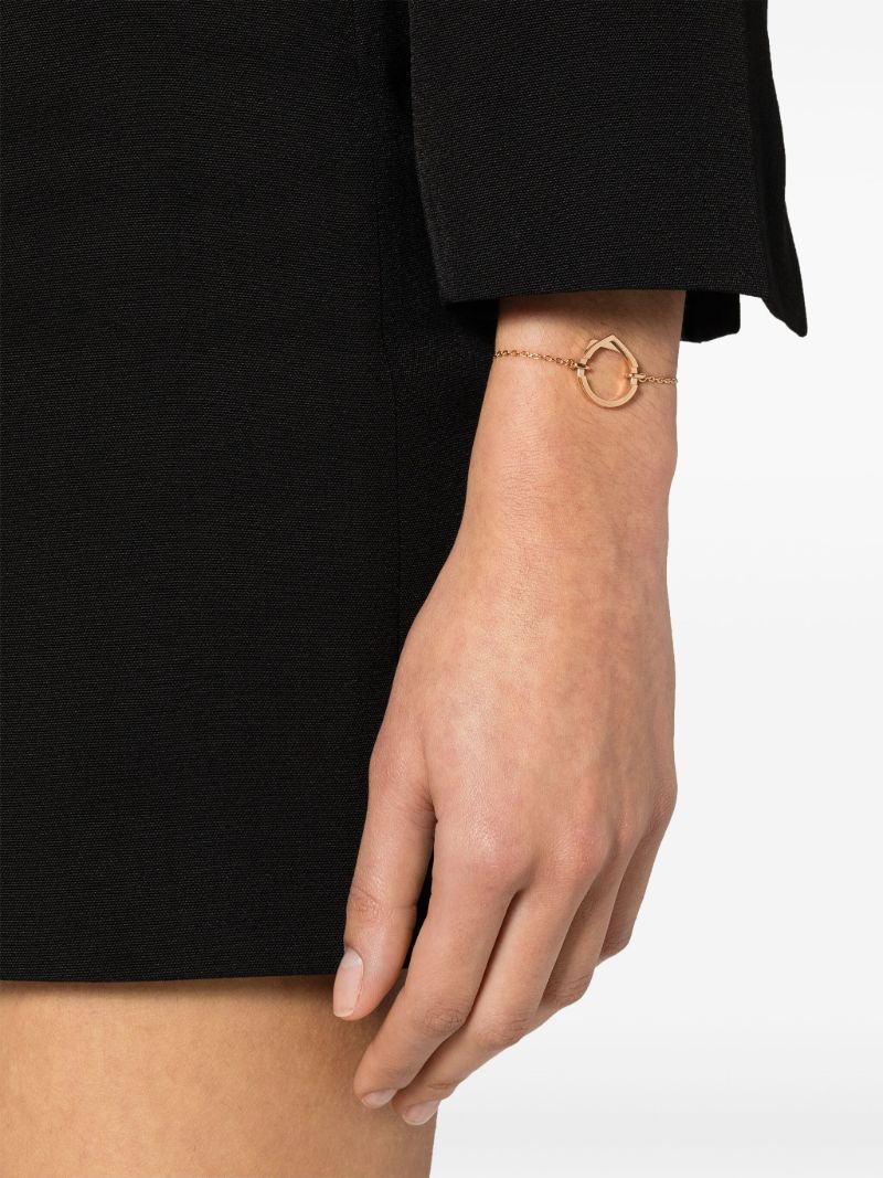 18k Rose Gold Antifer Chain Bracelet