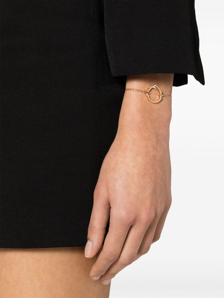 18k Rose Gold Antifer Chain Bracelet