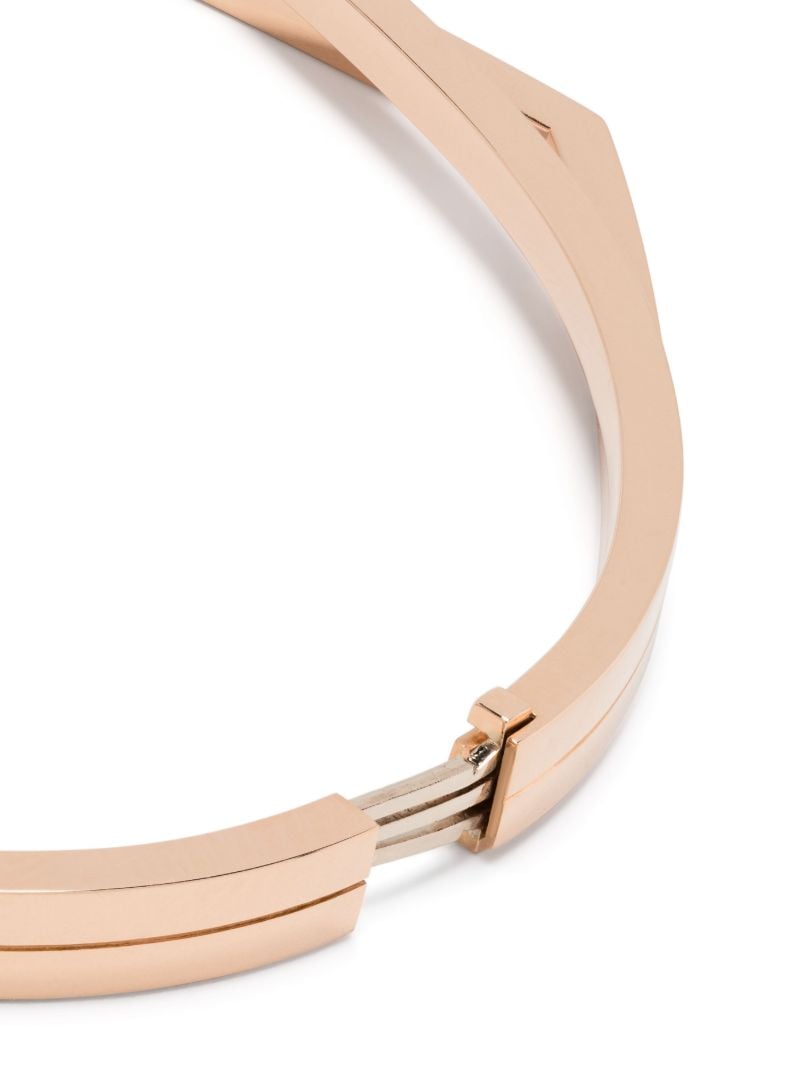 18kt Rose Gold Antifer Bangle Bracelet