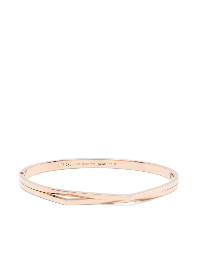 18kt Rose Gold Antifer Bangle Bracelet