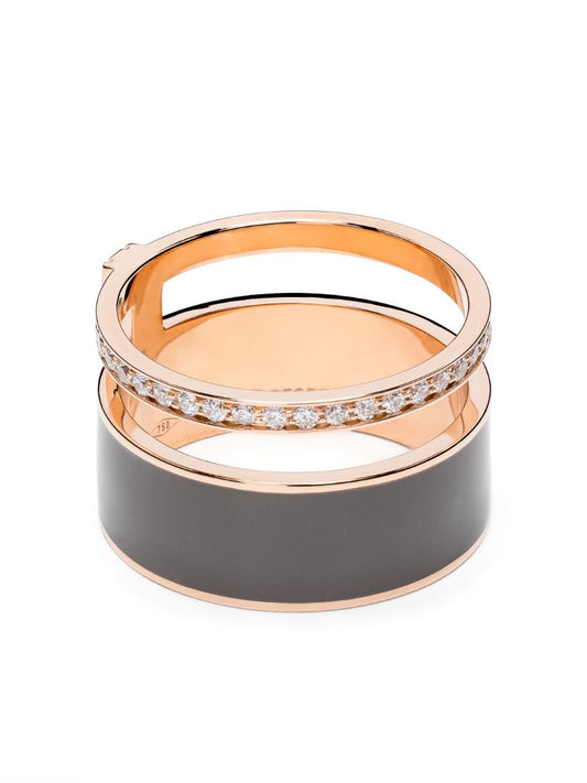 18k Rose Gold Berbere Chromatic Diamond Ring