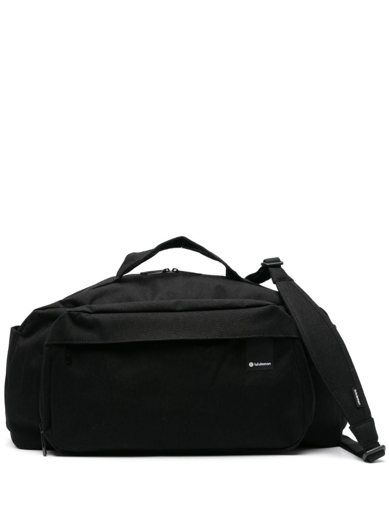Black Command the Day Travel Bag