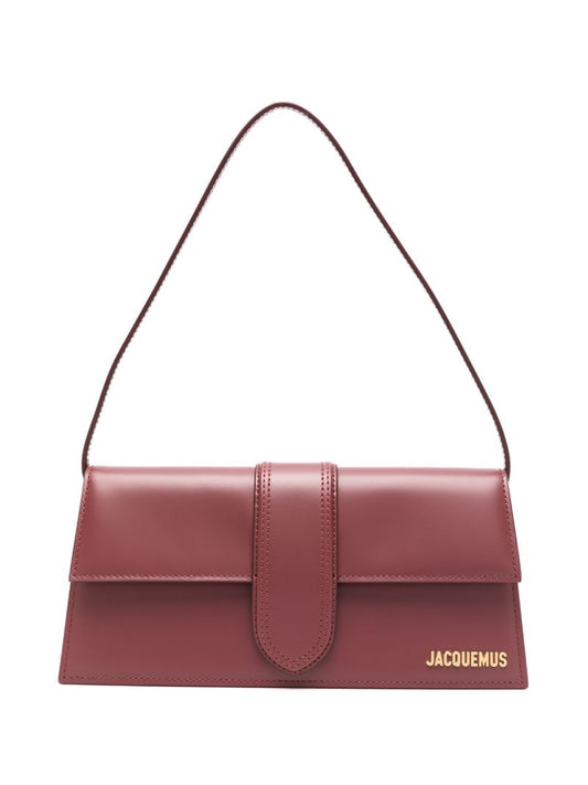 Red Le Bambino Long Leather Shoulder Bag