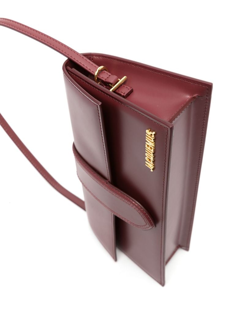 Red Le Bambino Long Leather Shoulder Bag