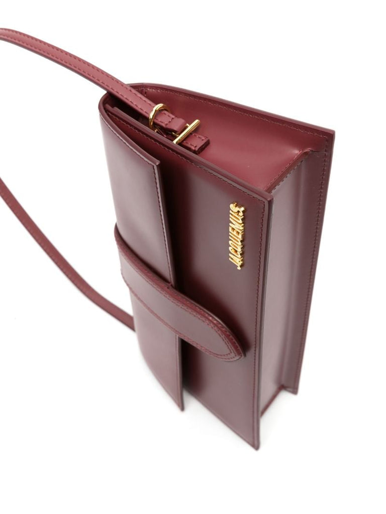 Red Le Bambino Long Leather Shoulder Bag