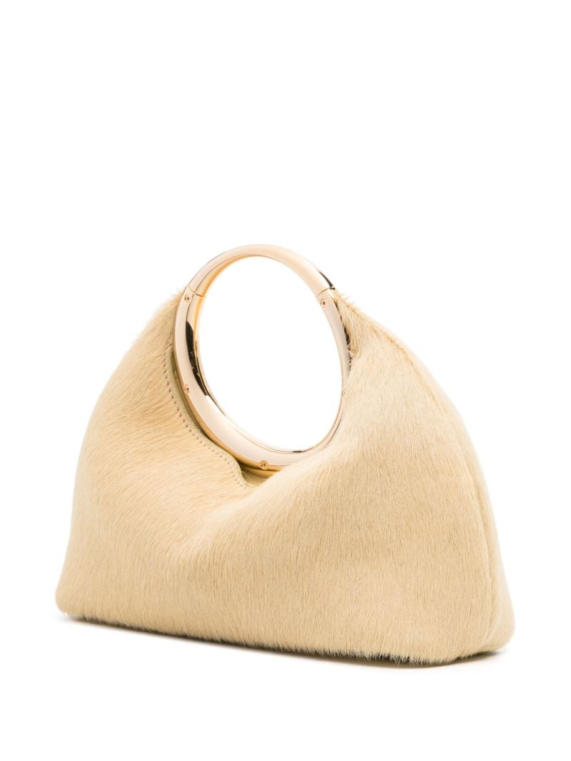 Yellow Le Calino Leather Tote Bag
