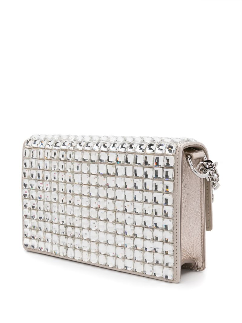 Neutral 4g Small Satin Cross Body Bag