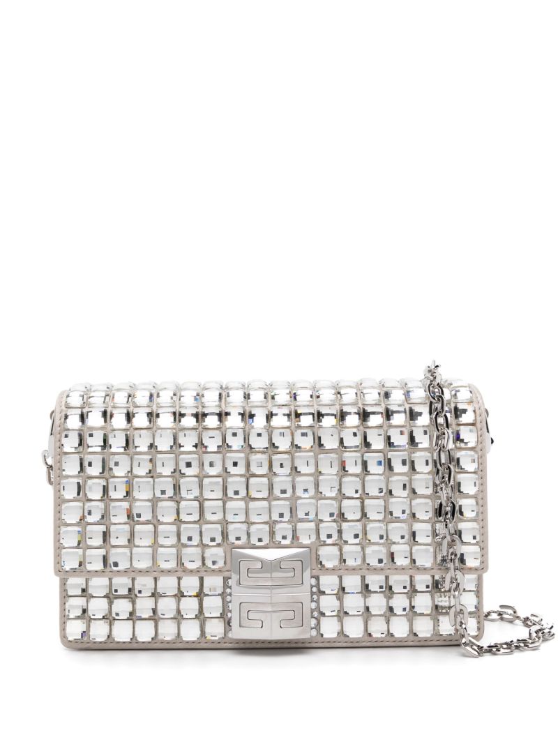 Neutral 4g Small Satin Cross Body Bag