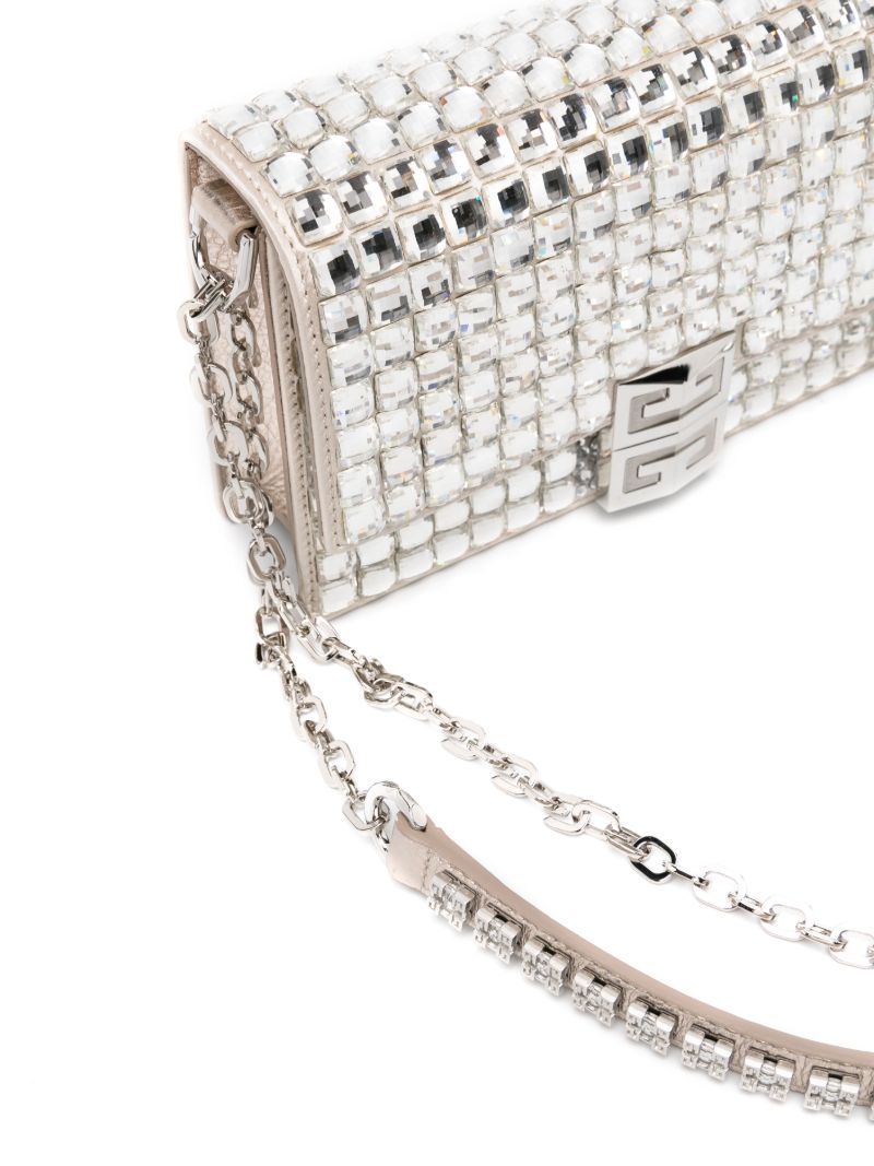Neutral 4g Small Satin Cross Body Bag