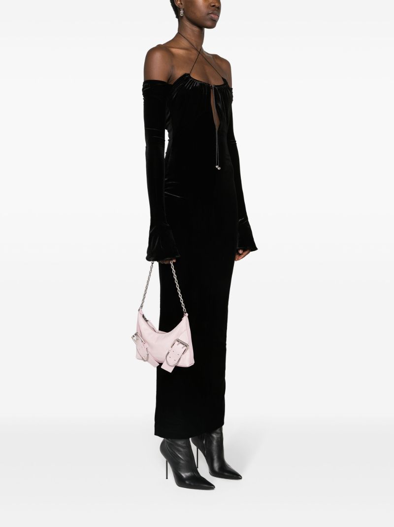 Pink Voyou Boyfriend Party Shoulder Bag