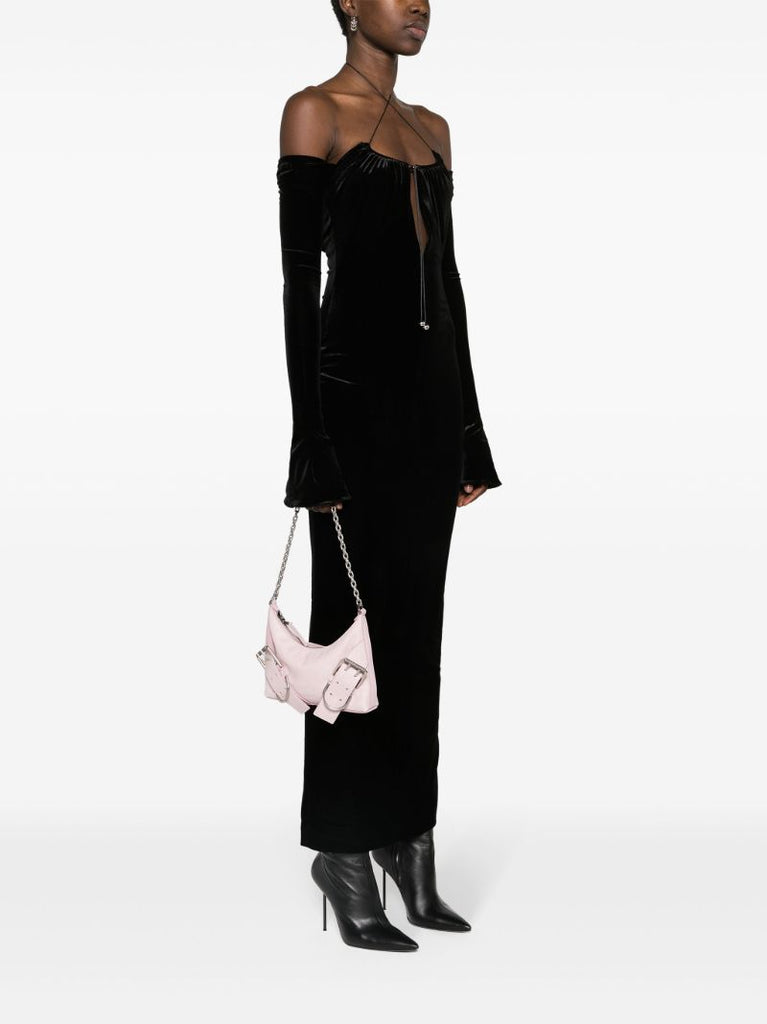 Pink Voyou Boyfriend Party Shoulder Bag