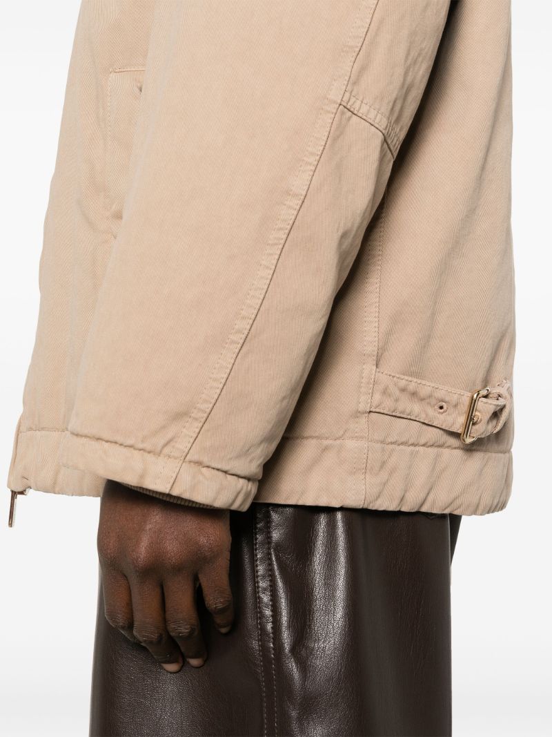 Neutral Logo-appliquÃ_x0083_Â© Shirt Jacket
