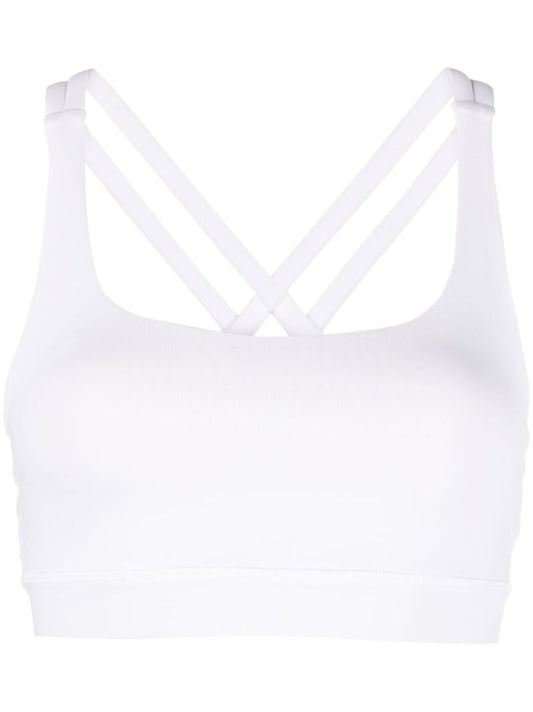 White Energy Sports Bra