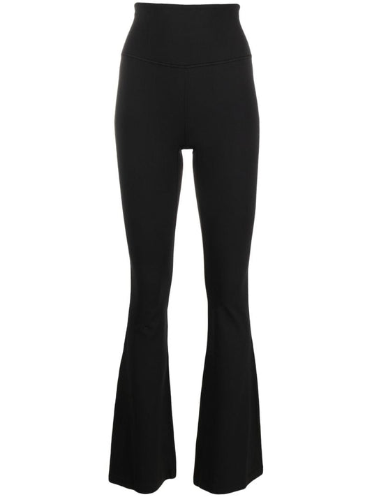 Black Groove Super-high-rise Flared Trousers
