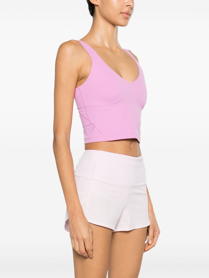 Pink Align Cropped Tank Top