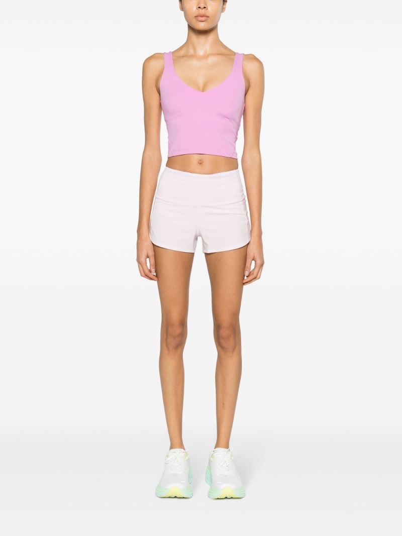 Pink Align Cropped Tank Top