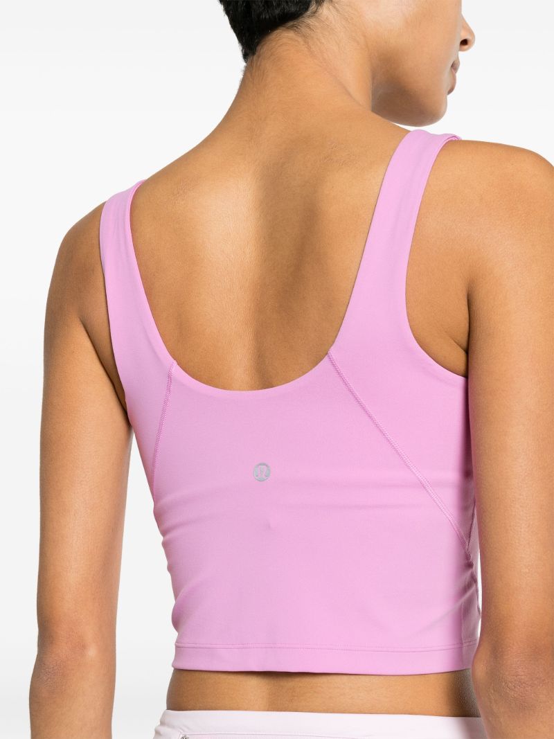 Pink Align Cropped Tank Top