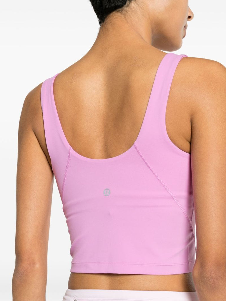 Pink Align Cropped Tank Top