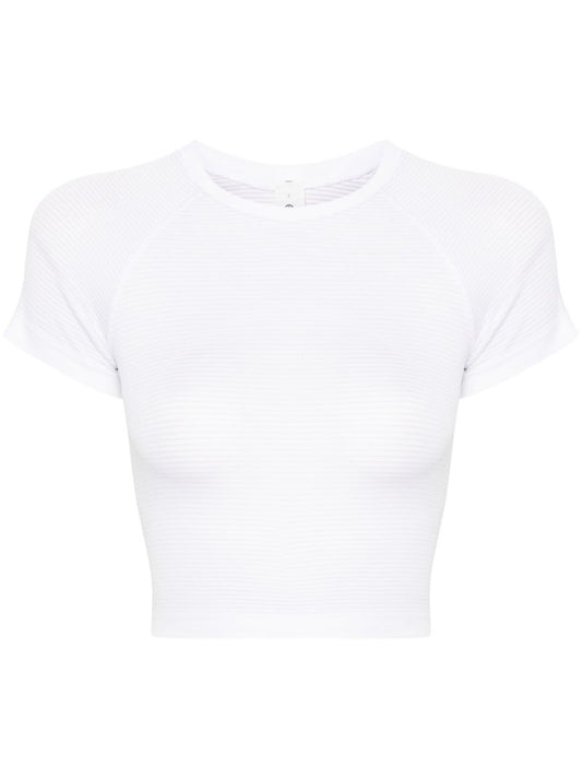 White Swiftly Tech Crop Top