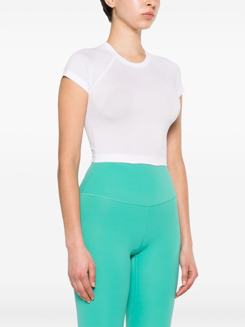 White Swiftly Tech Crop Top
