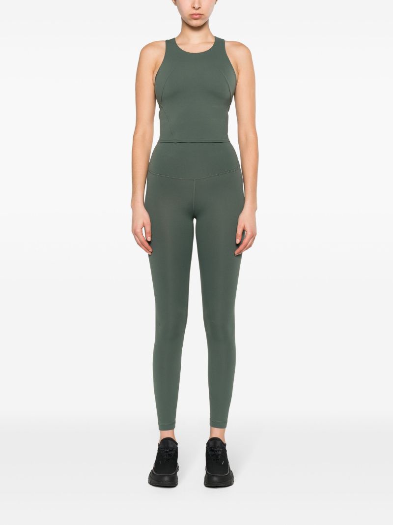 Green Wunder Train Performance Leggings