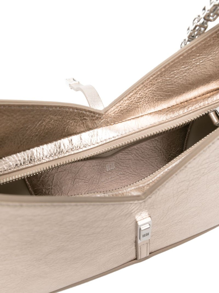 Gold Cut-out Small Shoulder Bag