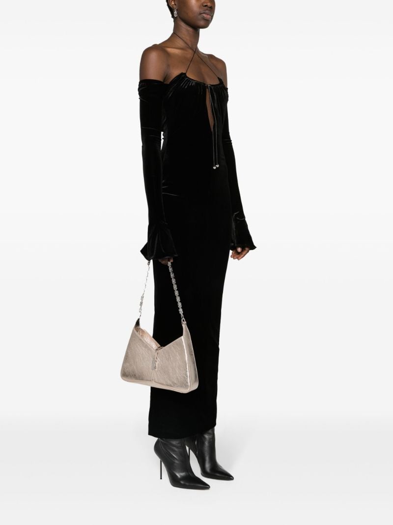 Gold Cut-out Small Shoulder Bag