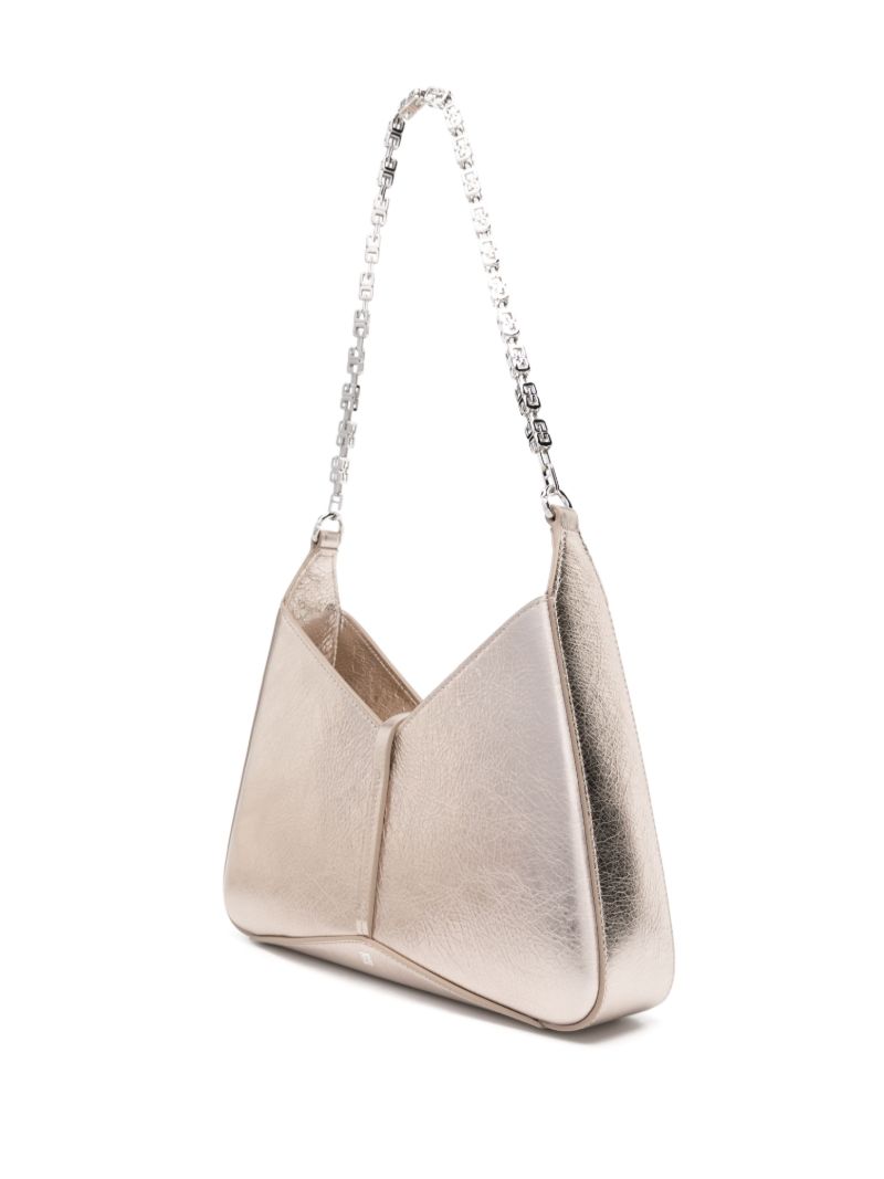 Gold Cut-out Small Shoulder Bag