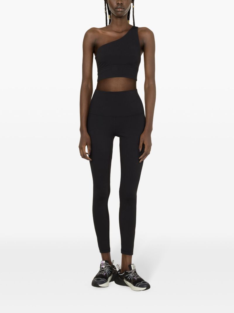 Black Align Asymmetrical Sports Bra