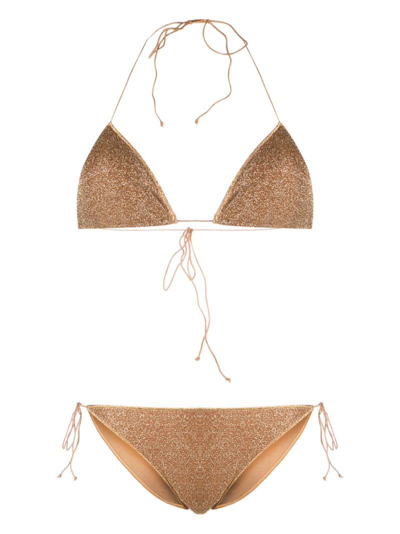 Brown LumiÃ¨re Triangle Bikini