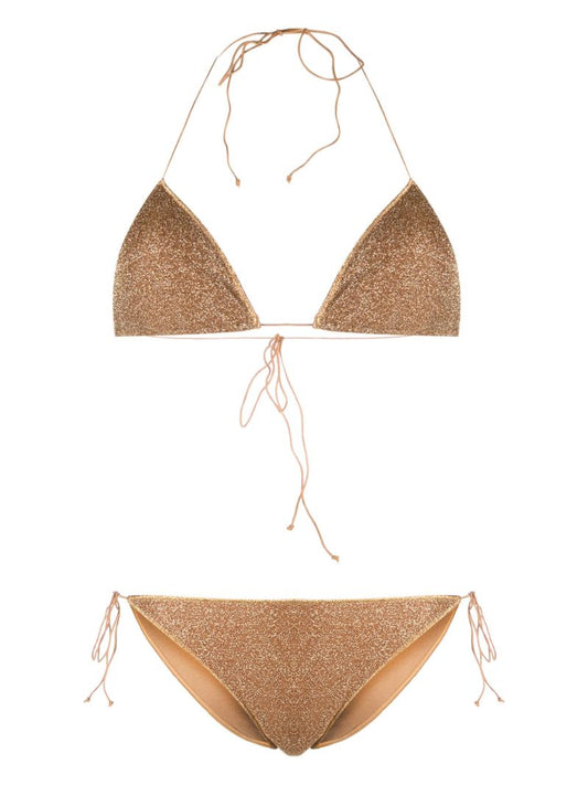 Brown LumiÃ¨re Triangle Bikini