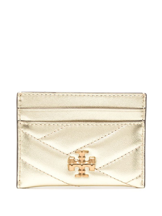 Gold Kira Quilted Leather Cardholder
